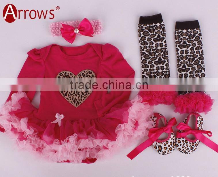 China Best Selling Products New Fashion Girls Tops Baby Long Sleeve Peplum Dress