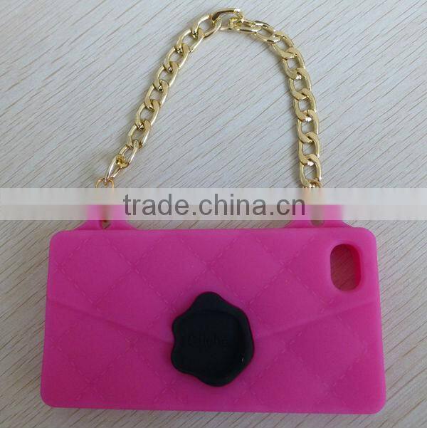 Cliche Silicone Handbag Case for iPhone 5