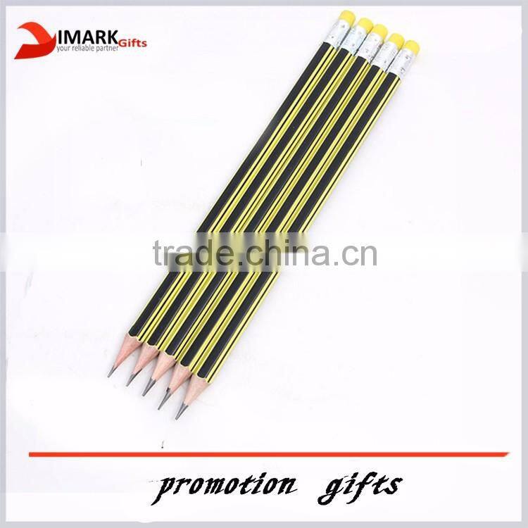 Natural wooden pencil with 12 colors /high quality long color pencil