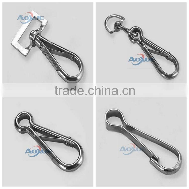 Hook Type and zinc alloy Material Shrimp snap hook