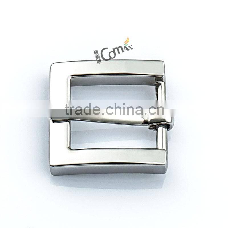 Women cheap silver 27mm metal zinc alloy belt buckle