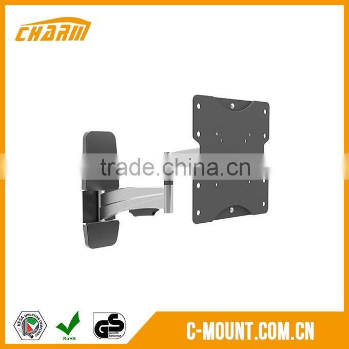 single arm special design movable flat panel lcd tv bracket