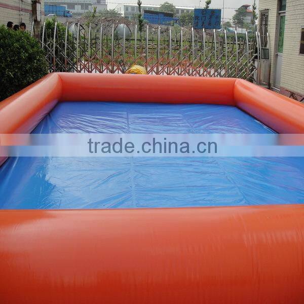 Hola square inflatable adult swimming pool