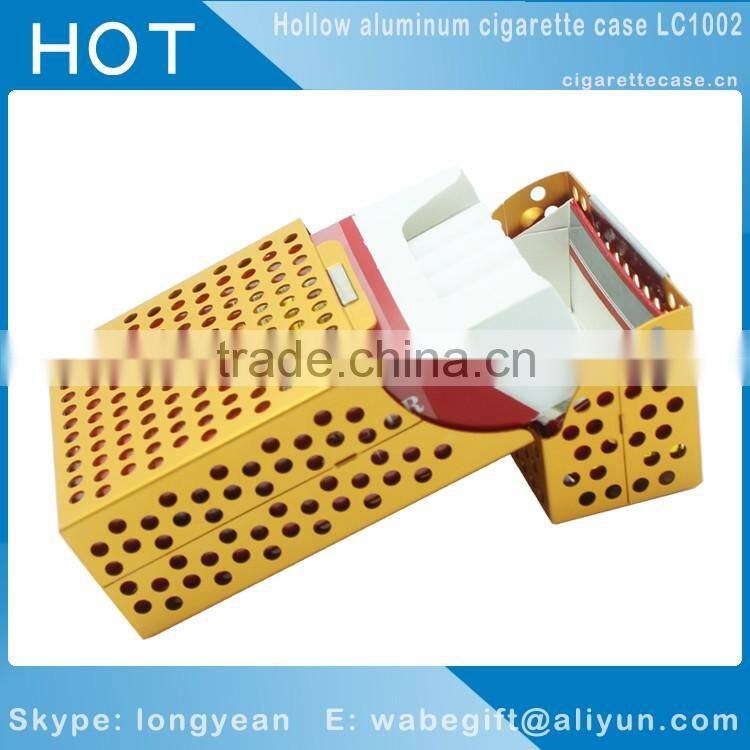 Fashion Hollow Design Anti-Press Cigarette Protector Holder Cover Case Box