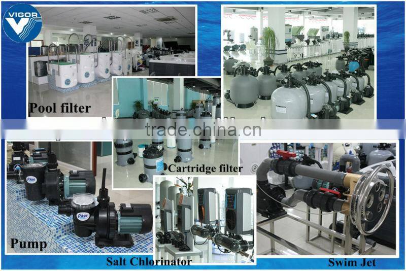 High quality hydrotherapy massage function swimming pool massage air water jets with pool waterproof LED lights