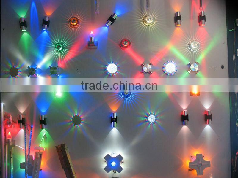 2013 guzhen triangle decorative led wall light 5W L235*H115mm