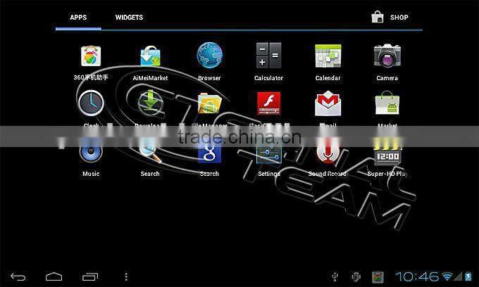 A76 Elite edition Android 4.0+1.0Ghz CPU+512MB+8GB tablet