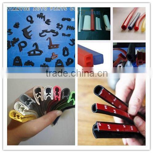Factory direct sale red e type silicon rubber cold resistant gaskets