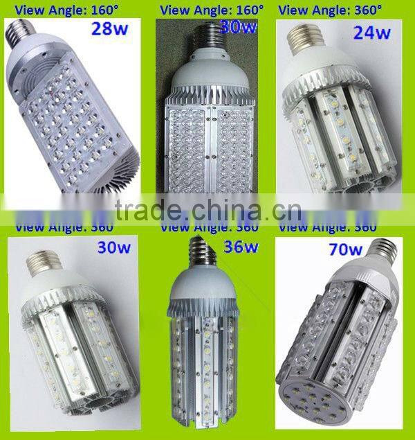 28W Classical led garden street light in outdoor