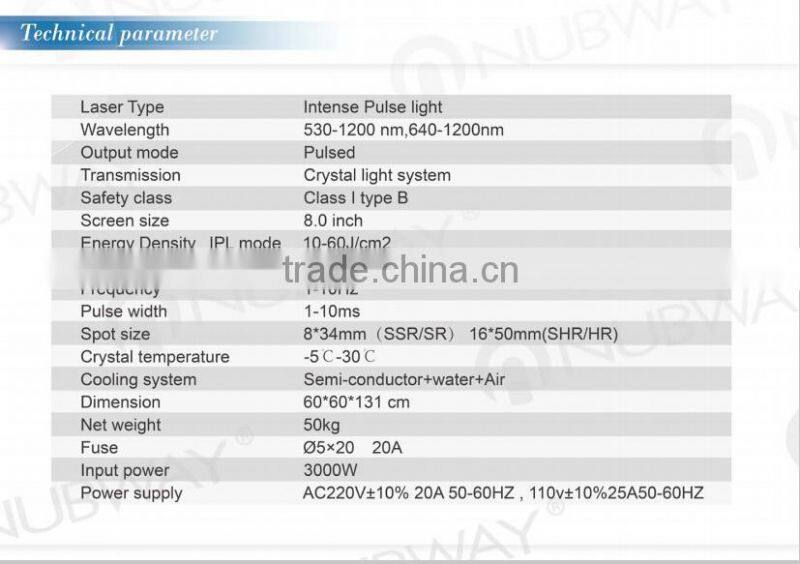 Hottest Promotion! Multifunctional SHR IPL Hair Removal and Skin Care Medical Device