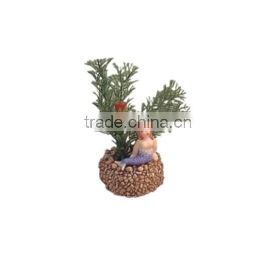 Resin ornament decorative aquarium