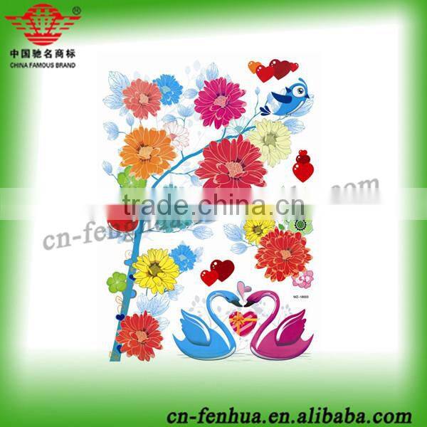 Anti-slip Digital printing bear wall sticker