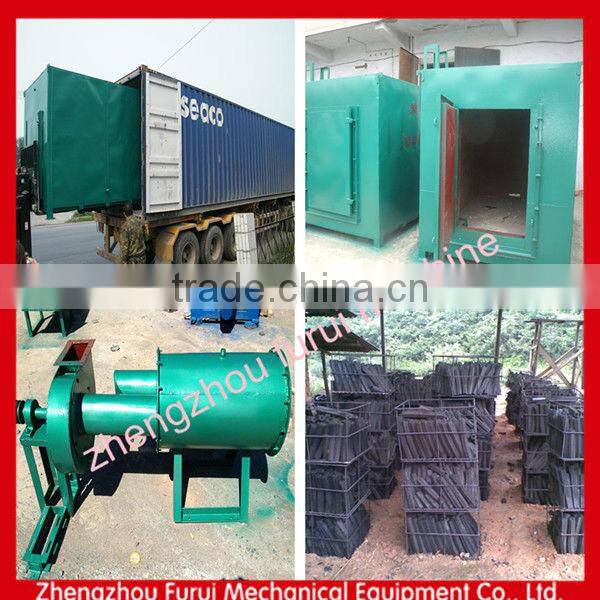 coconut shell charcoal carbonization furnace,sawdust briquette carbonization furnace