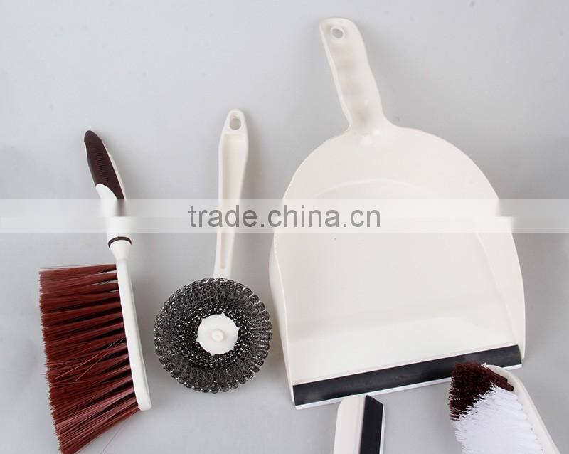 2016 hot sell Fashion design household cleaning brush set cheaper bursh set for home