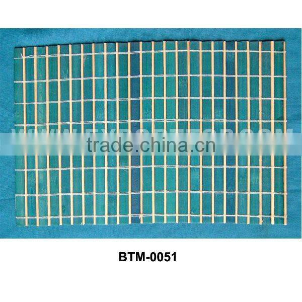 Low price bamboo table mat
