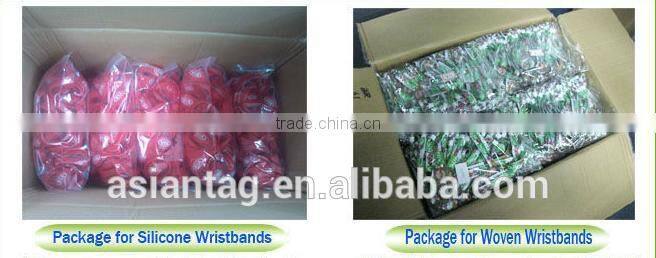 Medical hospital waterproof id wristbands China OEM product