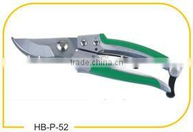 8"Plat stainless steel blade pruning shears