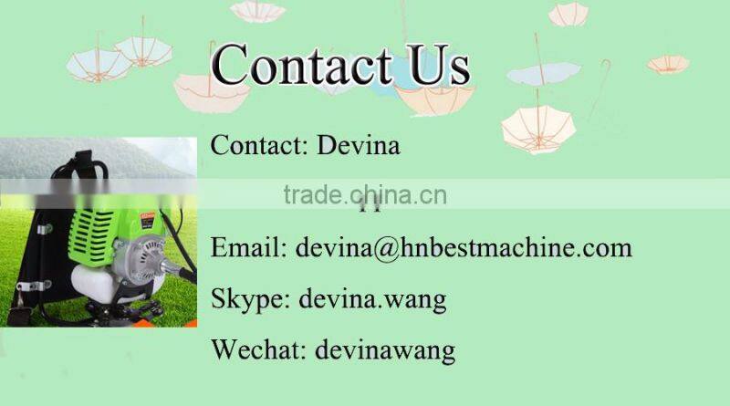 Nigeria widely used backpack lawn mower/grass mower for sale