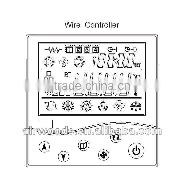 Home heating/cooling forced air type healthy life air conditioner