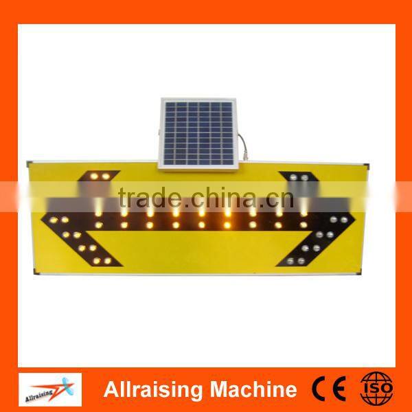LED arrow board for construction