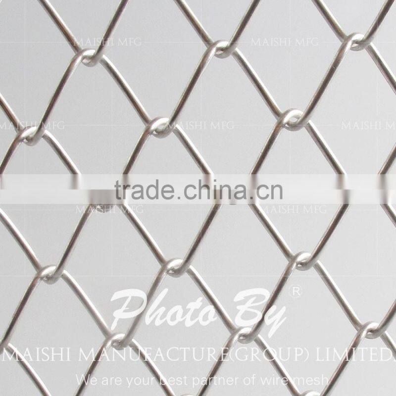 4ftx50ft Galvanized Steel Chain Link Fabric