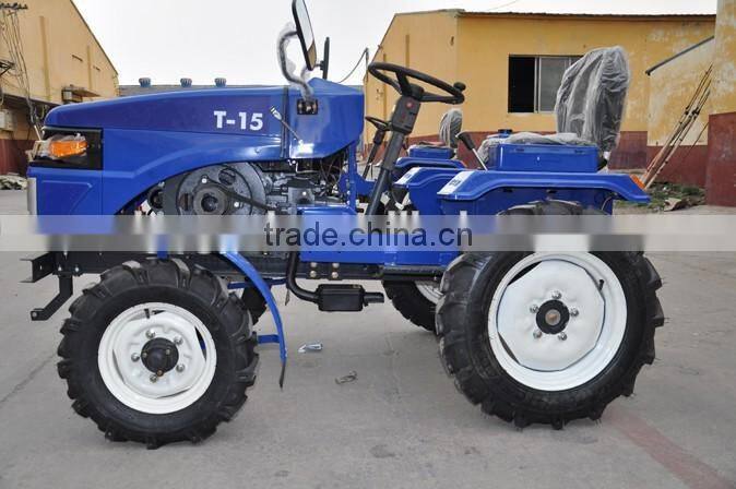 2016 Factory directly supply top quality 12hp/13hp/15hp mini tractor