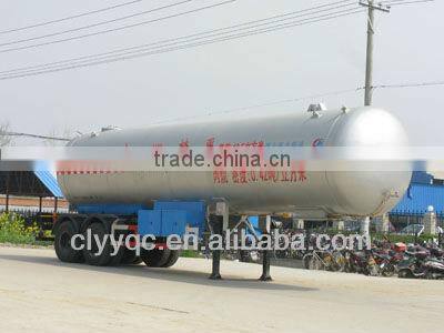 40.5cbm bulk lpg tank semi trailer