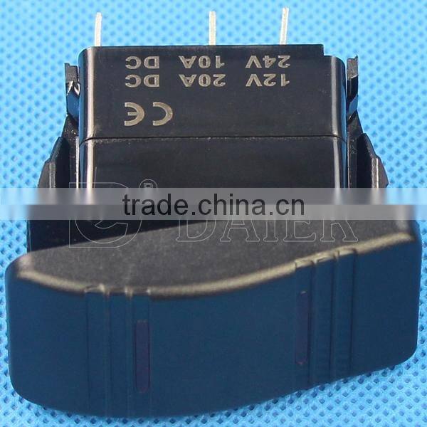 Single pole double throw rocker switch