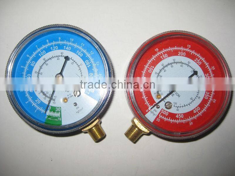 Refrigeration tool compound gauge / compound pressure gauge / pressure gauge manometer