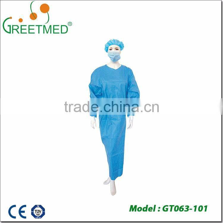 Wholesale pp pe sms smms spunlace medical sterile disposable surgical gown