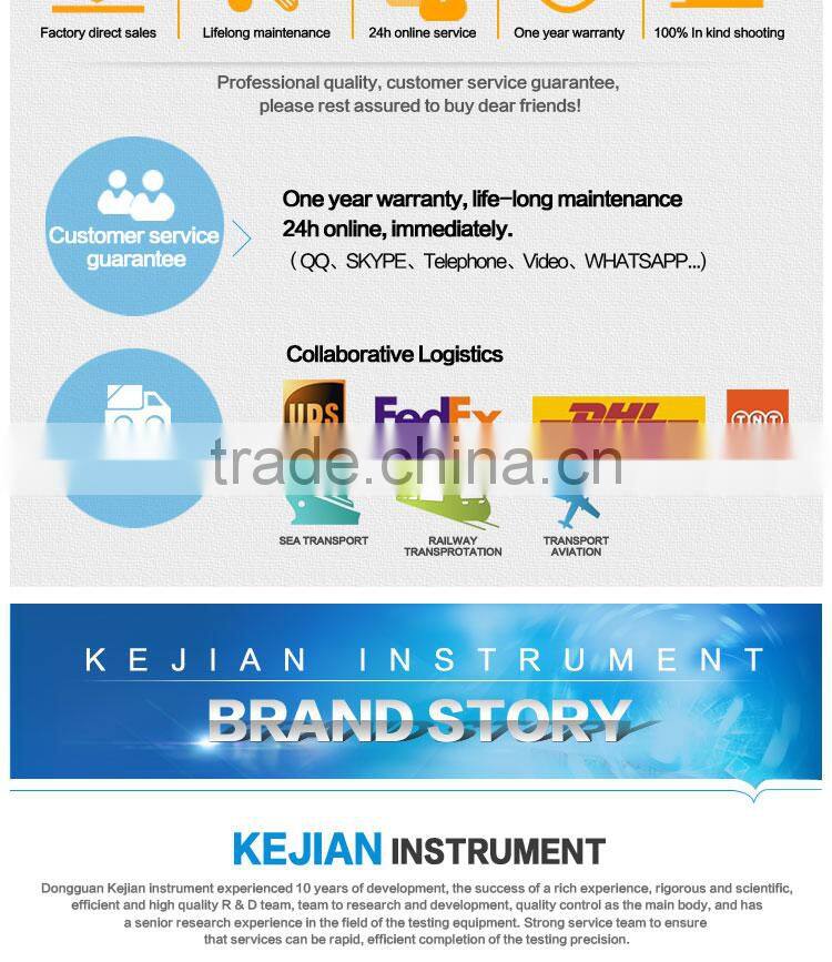 KJ-1065 dynamic tensile testing machine manual tensile testing machine