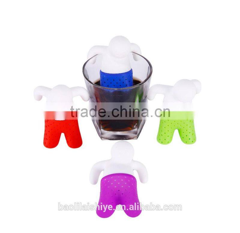 Mr.tea non-toxic BPA free silicone tea infuser