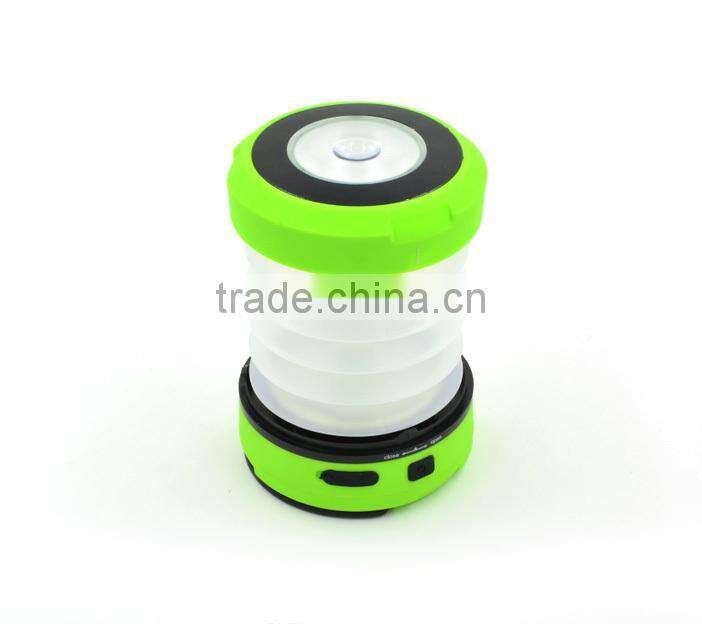 Telescopic camping light Dynamo Camping LED Light telescopic camping lantern