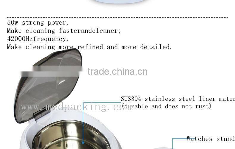 Ultrasonic cleaner JP-900S LCD control household cleaner glasses Jewelry & Watch