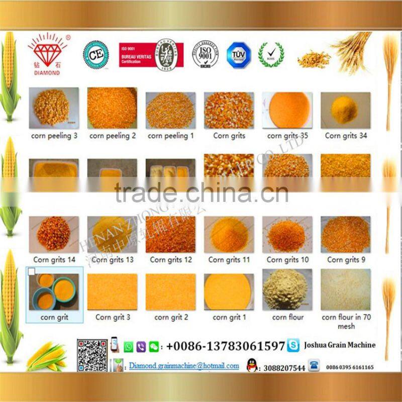 China supplier corn degerminator peeling machine corn drying machine corn maize grin grinding machine corn grinding mill machine