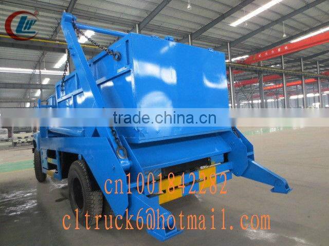 Dongfeng Tip head 6m3 4*2 swing arm trash Truck