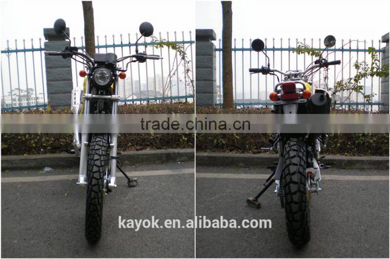 Motorcycle Chinese Motorcycles Gas/Diesel Moped With Pedals Motorcycles For Sale KM150GY-6
