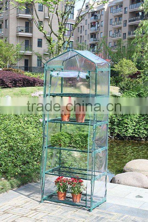 PVC Zip Door Greenhouse