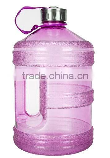 Amazon ebay hotsale food grade 1 gallon/3.8L/2.2L gym fitness BPA free water bottle jug/outdoor activity with handle