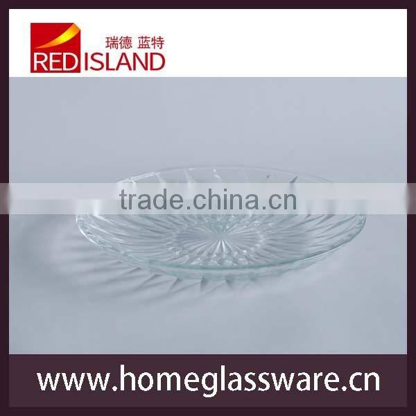 6 inch Fresh Fruit Salad glass plate