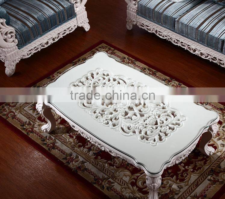 New design solid wood living room furniture fabric sofa set
