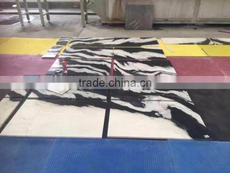 New type of China marble tile polished panda marble