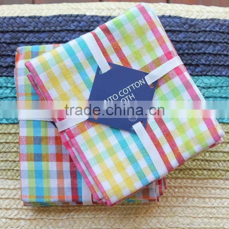 Custom Logo Full Printing Christmas Cotton Tea Towel