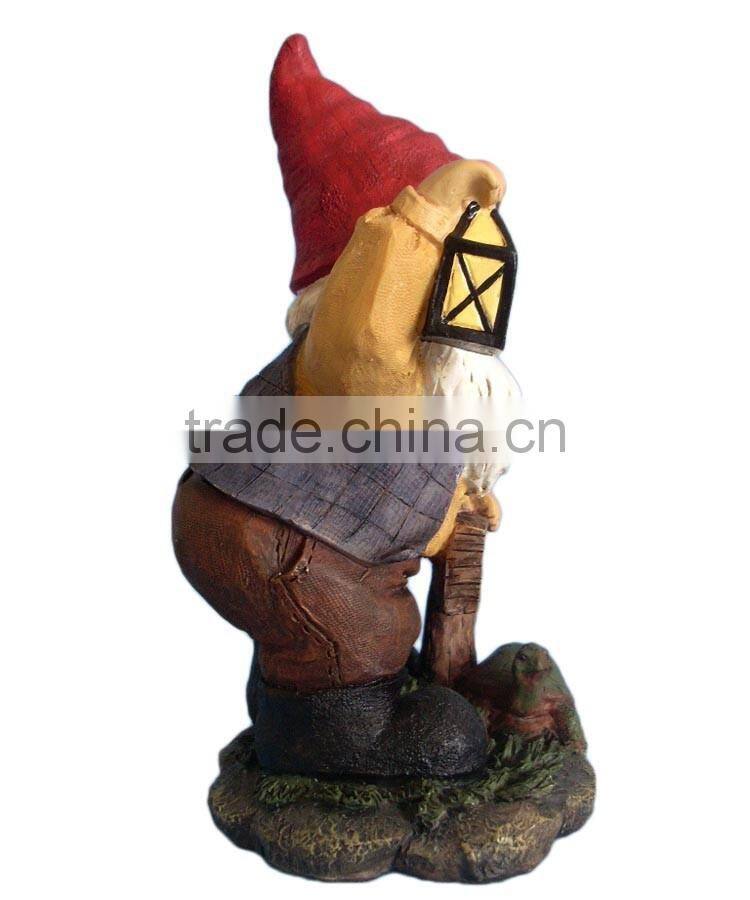 Popular welcome cute resin elf outdoor decoration