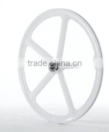 700C lightest strongest magnesium alloy bike wheel /fixed gear type hub bike wheel