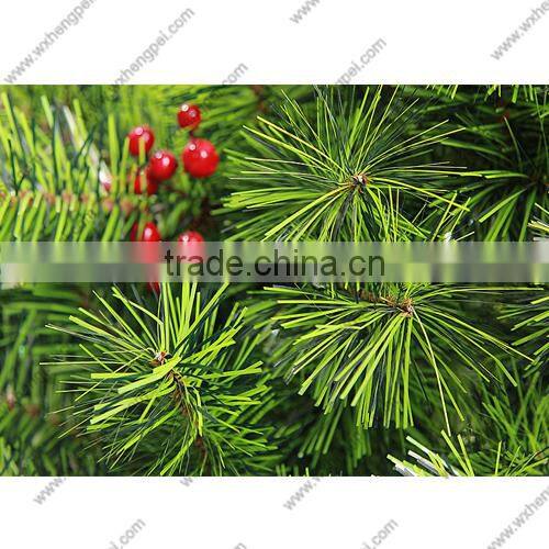 Hybrid tree PVC white bullet leaves pine nuts cherry collocation set Christmas tree