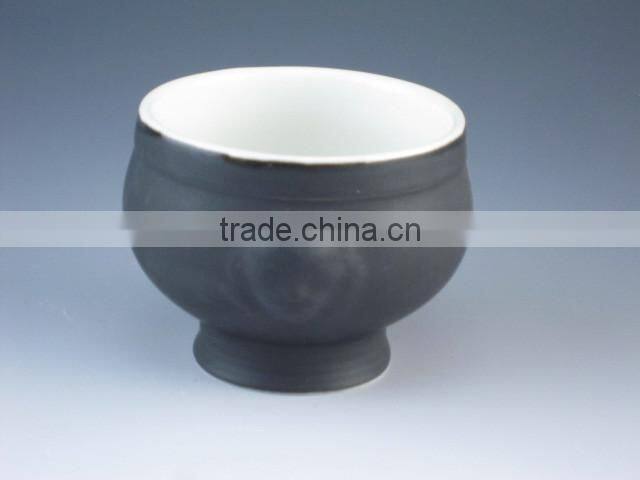 small casserole without lid 350 ml glazed porcelain microwave safety