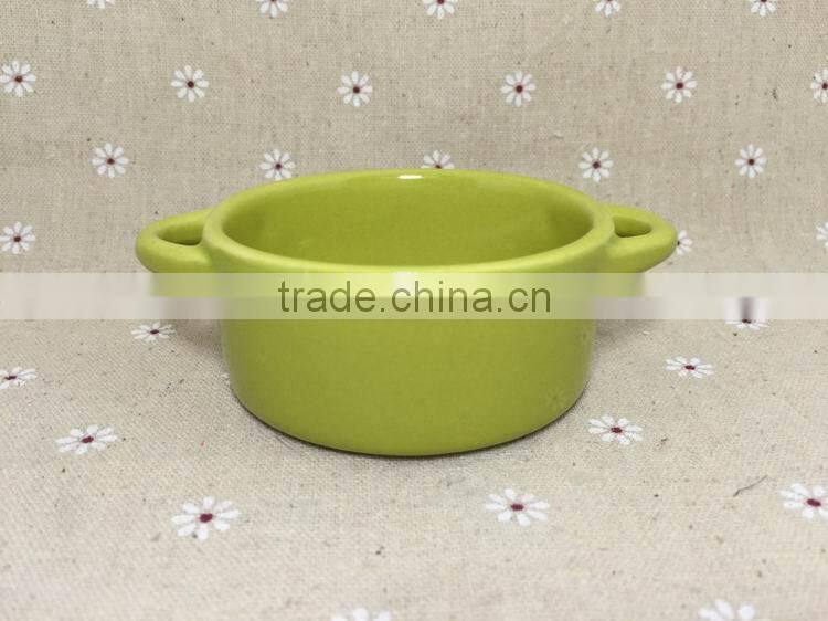 Stocked White Round ceramic soap dish/cheap ceramic bowl dishes
