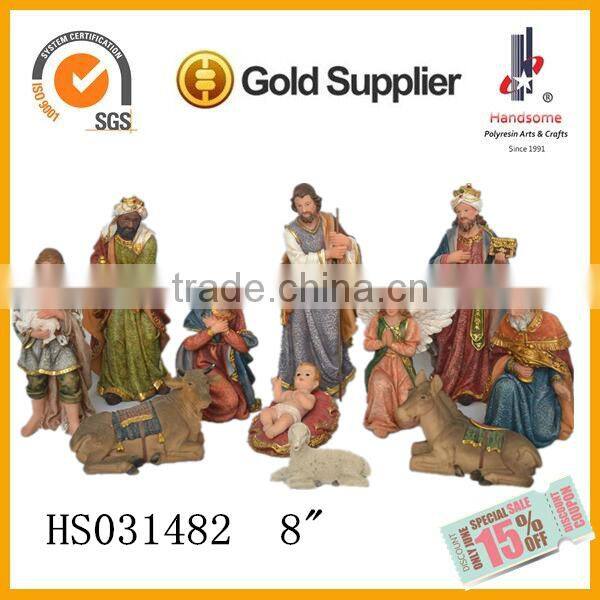 4" Christmas fiber opticed lighted house