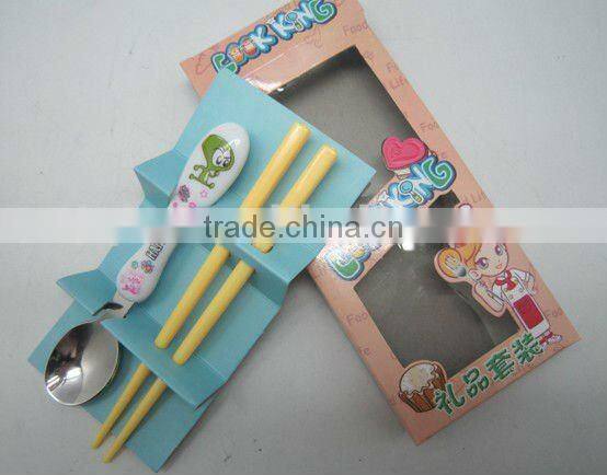 Gift Spoon 2014 Kawaii stainless steel spoon set /Christmas gift